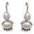Silverwala Princess Delight Pearl Silver Drop Earring (TRS3647)