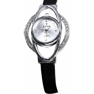 Women Tfos Ladies Black Beauty Watches