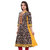 Jaypore Fashion Yellow Printed With  Strong embroidery Kurti