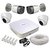 Cp Plus 2 Dome Camera  2 Bullet Camera  +4 Channel Dvr + Connectors + Power Supply+ Hard Disk + Wires Combo