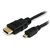 Gadget Hero's Micro HDMI Male To HDMI Female Cable Connector For Phones Cameras  Tablets