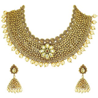 Zaveris Pearls Bridal Collection Necklace Set