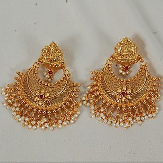 laxmi gold earrings