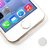 iphone5 to 5s HOME Button Sticker iPhone 5 ( black / silver)