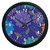 Ae World Big Flowers Wall Clock (With Glass) 12X12 Inches