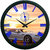 Ae World Car Wall Clock (With Glass) 12X12 Inches