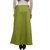 Pistaa Womens Cotton Mehendi Green Colour Best indian Solid Inskirt Saree petticoats