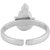 Silverwala Silver Pearl Silver Toe Ring (TR1539C)