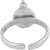 Silverwala Silver Pearl Silver Toe Ring (TR1536L)