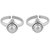 Silverwala Silver Pearl Silver Toe Ring (TR1536L)