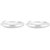 Silverwala Shinny Ring Silver Hoop Earring (BLP424B)