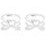 Silverwala Shinny Ring Silver Hoop Earring (BLP413)