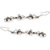 Silverwala Pearl, Cubic Zirconia Silver Dangle Earring (TRS3683A)