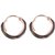 Silverwala Shinny Ring Silver Hoop Earring (BLP441C)