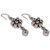 Silverwala Cubic Zirconia Silver Dangle Earring (TRS3688A)