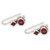 Silverwala Princess Delight Ruby Silver Drop Earring (TRS3693D)