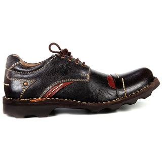 leather buckaroo shoes