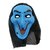 Plastic Colorful Mask- Scream Mask - Blue