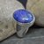10 Ct Beautiful Handmade Handmade 92.5 Sterling Silver Lapis Lazuli Gemstone Ring - HR169