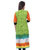 Jaypore Fashion Green Printed With  Strong embroidery Kurti
