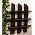 Onlineshoppee Beautiful Black 3 Tier Wooden Wall Shelves/Rack Size LxBxH-20x4x20 Inch