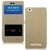 Heartly Goldsand Sparkle Luxury Pu Leather Window Flip Stand Back Case Cover For Samsung Galaxy J5 Sm-J500F Dual Sim - Power Blue