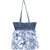 Aliado Cotton and jute designer printed Blue Handbag-P2CV7