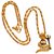 Men Style Shivling and Trishul And Sheshnag  Gold  Alloy 00 Pendent For Men And Women