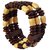 Men Style Handmade  Multicolor  Wood  Bracelet For Men And Women