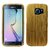 Heartly Handmade Natural Wooden Bamboo Hard Armor Hybrid Bumper Best Back Case Cover For Samsung Galaxy S6 Edge SM-G925