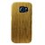 Heartly Handmade Natural Wooden Bamboo Hard Armor Hybrid Bumper Best Back Case Cover For Samsung Galaxy S6 Edge SM-G925