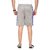Swaggy Black  Grey Cotton Blend Plain Sports Shorts For Mens (Pack Of 2)