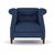 Tezerac -Panama Single Seater Sofa Chair - Blue
