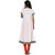 Prakhya Printed Womens Long straight cotton kurta-SW2032ORANGE