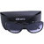 Gansta Gn1028 Ladies Black  Silver Oval Sunglasses With Gradient Lenses