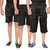 Swaggy Solid Mens Short Combo of 3