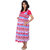 MomToBe Pink Rayon Maternity Dress (mohpinkd1065)