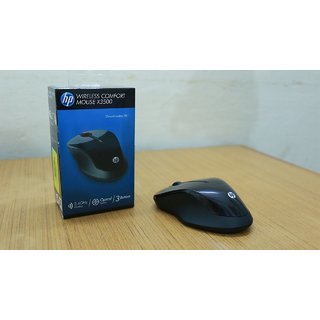 HP X3500 Wireless Mouse Black Mouse