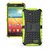 Heartly Flip Kick Stand Spider Hard Dual Armor Hybrid Bumper Back Case Cover For Lg L70 D325 Dual Sim - Mobile Green