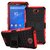 Heartly Flip Kick Stand Spider Hard Dual Rugged Armor Hybrid Bumper Back Case Cover For Sony Xperia E4 - Hot Red