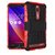 Heartly Flip Kick Stand Spider Hard Dual Rugged Armor Hybrid Bumper Back Case Cover For Asus Zenfone 2 Ze550Ml Ze551Ml - Hot Red