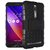 Heartly Flip Kick Stand Spider Hard Dual Rugged Armor Hybrid Bumper Back Case Cover For Asus Zenfone 2 Ze550Ml Ze551Ml - Rugged Black