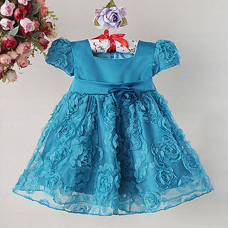 Buy Sweety Jilax Girls Frock Blue Online 950 from ShopClues