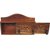 Onlineshoppee Wooden Wall Decor Rack With Key Hooks Size (LxBxH-4x4x12) inch