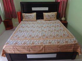 Sanganari Print Bed Sheet