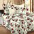 Story@Home Blue and  White Setof 2 Double Bedsheet With 4 Pillow Covers