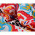 Story@Home Pink and  Red Setof 2 Double Bedsheet With 4 Pillow Covers