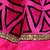 Khushali Fashion Pink & Cream Satin Printed Saree With Blouse