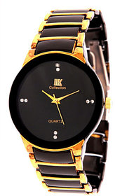 Ritzees Iik Collection Gold Analog Watch