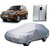 Dillihart  car cover for Tata Safari Storme Car Body Cover Silver Color.